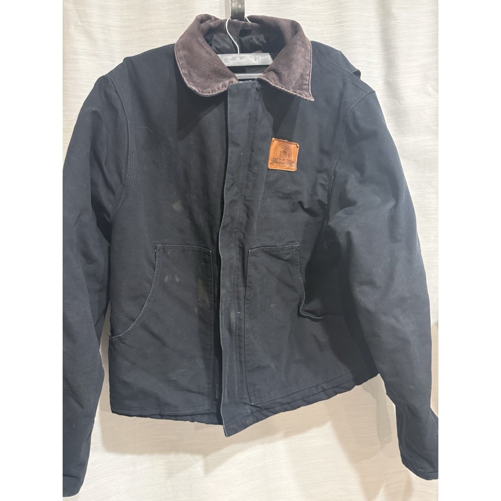 Carhartt J02 BLK Arctic Quilt Lined Jacket Coat Men's Regular L Black Potlatch